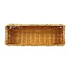 Zik Impex Handmade Rattan & Wicker Basket for Bathroom, Kitchen Counter Top, Storage Shelf, Coffee Table, Decorative Tray, Cosmetic Organizer, Display Holder